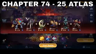 CAMPAIGN 74  25 ATLAS ► MOBILE LEGENDS ADVENTURE [upl. by Linell]