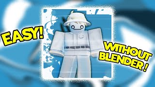 EASY Roblox GFX Tutorial Without Blender [upl. by Mariko]