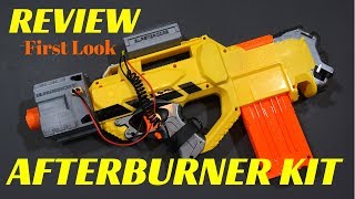 Review Blastercores Nerf Afterburner Kit First Look [upl. by Trautman34]