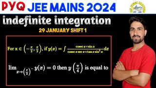 For x ∈ π2π2 if yx ∫ cosec x sin x  cosec x sec x tab x sin² x dr and lim x→π2 yx [upl. by Hau]