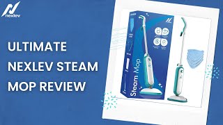 Ultimate Nexlev Steam Mop Review Handheld Floor amp Carpet Cleaner  SM01 [upl. by Ariait]