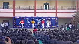 Dance ka bhootbhool bhulaiyaa and gungroo farewell dance Lievens academy [upl. by Islehc]