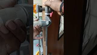 Door handle installation work [upl. by Aimat]