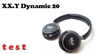 XXY Dynamic 20 test słuchawek z wbudowanym MP3 i radiem FM [upl. by Ogden]