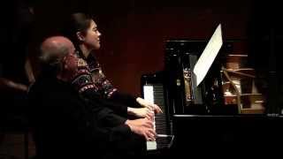 Germaine Tailleferre  Image  Julian Jacobson and Mariko Brown Piano Duet [upl. by Tor]