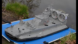 Inside the Zubr Class  RC hovercraft model [upl. by Nell]