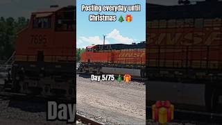 BNSF xmascountdown christmascountdown train christmascountdowncalendar bnsfrailfan bnsf [upl. by Vidovic876]