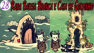 Wilson Eps 28  Rara Baleia Branca Casa de Golfinho e Máquina de Gelo  Dont Starve Shipwrecked [upl. by Nilauqcaj168]