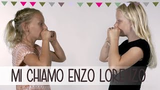 Mi Chiamo Enzo Lorenzo Italien  Klatschpiele Anleitung Kinderlieder [upl. by Ardiekal497]