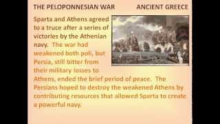 The Peloponnesian War  reading lesson for kids [upl. by Anwahsit]