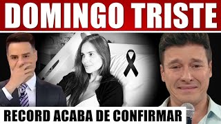 DOMINGO TRlSTE VERA VIEL ESPOSA DE RODRIGO FARO após CÂNCER RARO e COMPLICAÇÕES INFELlZMENTE [upl. by Alayne]