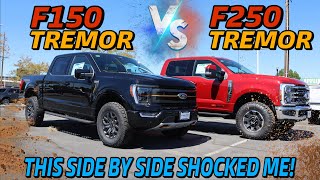 2023 Ford F250 Tremor VS F150 Tremor Dont Buy A Ford Until You Watch This First [upl. by Dlaner]