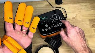 Intelligent Rehabilitation Robot Glove Trainer With 3 Modes  Rehabilitation Robot Gloves Device [upl. by Alilahk]