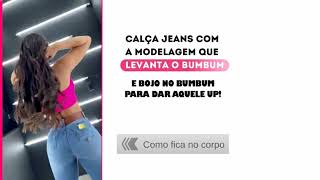 Calça jeans feminina levanta bumbum com bojo oxtreet  lançamentos inverno 2022 [upl. by Greenlee]