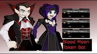 AQW VAMPIRE LORD CLASS FARM BLOOD MOON TOKEN BOT [upl. by Enyar609]