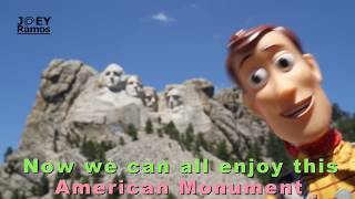 WOODY GOES ON A quotROAD TRIPquot TO MOUNT RUSHMORE [upl. by Anerac]