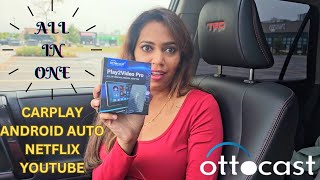 364 OTTOCAST Play2video Pro Wireless Carplay  Android Auto  Netflix  Youtube [upl. by Eannaj49]