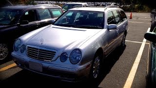 2003 MercedesBenz E320 Wagon 4Matic W210 Start Up Quick Tour amp Rev With Exhaust View  80K [upl. by Teyugn]