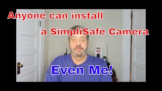 SimpliSafe OutDoor Camera Setup and Review [upl. by Aerdnaeel]