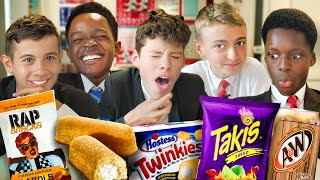 British Highschoolers try American Snacks for the first time [upl. by Hunter]