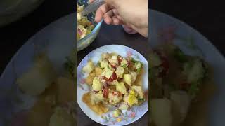 Papdi Chaat  Sev Chaat  Aloo Chaat  Homemade Recipes shorts [upl. by Gnagflow634]