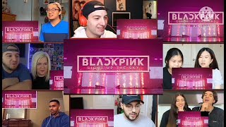 BLACKPINK Light Up the Sky  Trailer REACTION MASHUP [upl. by Pardner]