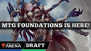 MTG FOUNDATIONS IS HERE  MTG Foundations Draft  MTG Arena [upl. by Sundin942]