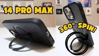 Torras 360 Spin Magnetic Ostand for iPhone 14 Pro Max  Full Demo  Review [upl. by Leith]