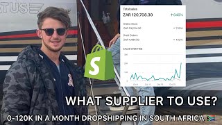 EPISODE 3 WHAT SUPPLIER TO USE IN SOUTH AFRICA 120K FIRST MONTH DROPSHIPPING SOUTH AFRICA COURSE [upl. by Bertold765]