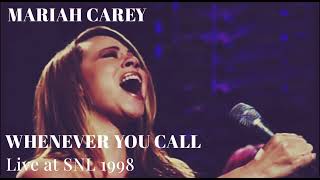 Mariah Carey  Whenever You Call SNL 1998  Live Concept [upl. by Hackathorn]