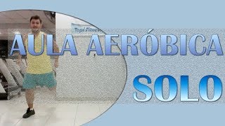 Aula de Ginástica Aeróbica Iniciante  10 Melhores Exercícios para Iniciante  SOLO 3 [upl. by Anire620]