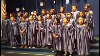 Paideia Leadership Choir quotSingquot Dec 15 2016 [upl. by Nylahs]