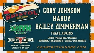 Country Thunder Music Festival June 2024 Bristol Motor Speedway [upl. by Yrreb]