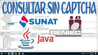 Consulta RucDni sin captcha en JavaConsultar RucConsultar Dnicaptcha [upl. by Thaine]