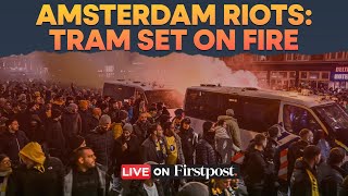 Amsterdam Riots LIVE Updates Dutch Police Detain 6 for Protesting After Deadly Clashes in Amsterdam [upl. by Lonnie387]