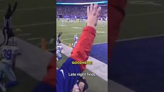 OBJ OneHanded Snag Late Night Find football odellbeckhamjr [upl. by Dewie]