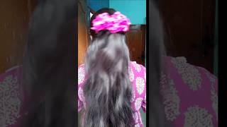 Hair style with real flowers 🌹shortvideo trending hairtutorial viralvideo [upl. by Hofmann26]