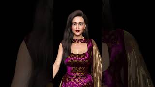 Indian Beauty  Salwar Suit  Upcoming Animation  Daz3d [upl. by Celle910]