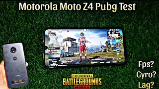 Motorola Moto Z4 Pubg Test  SD675  pubg New update [upl. by Namyac948]