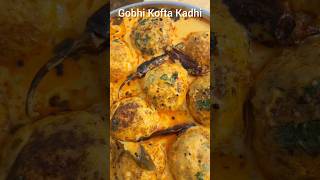 Gobhi kofta kadhi winterspecialrecipe chachibhatijipakshala shorts viral viralvideo kadhi [upl. by Bravar669]