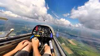 Gliding Lesson  Great soaring day and training flight [upl. by Astrea]