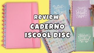 MOSTRANDO MEU CADERNO ISCOOL DISC PRIME SPOT INTELIGENTE GLITTER [upl. by Scever]