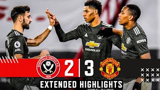 Sheffield United 23 Manchester United  Extended Premier League highlights  Rashford wins it [upl. by Rasla]