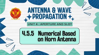 455 Numerical Based on Horn Antenna  EC602 [upl. by Giefer316]