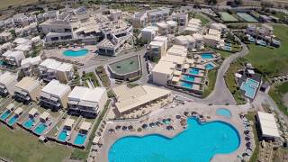 Royal Blue Resort amp Spa in Rethymno Crete Greece [upl. by Ahsiet]