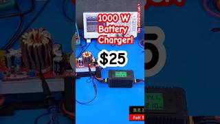 🔥Diy High Power High Voltage Battery Charger⚡️dcpower batterycharging diysolar dctodc [upl. by O'Rourke]