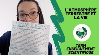 Latmosphère terrestre et la vie  Term enseignement scientifique  Madame SVT [upl. by Stephania262]