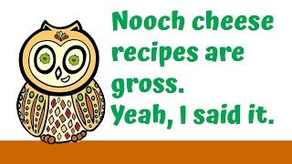 Nooch based cheese recipes are just wrong I said it [upl. by Mcleod]