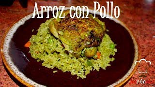 Arroz Con Pollo Peruano  Receta  JOSE COOKS [upl. by Jarrod225]