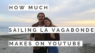 How much Sailing La Vagabonde makes on Youtube  Future Millionaire Finances  YT Business Model [upl. by Jea244]